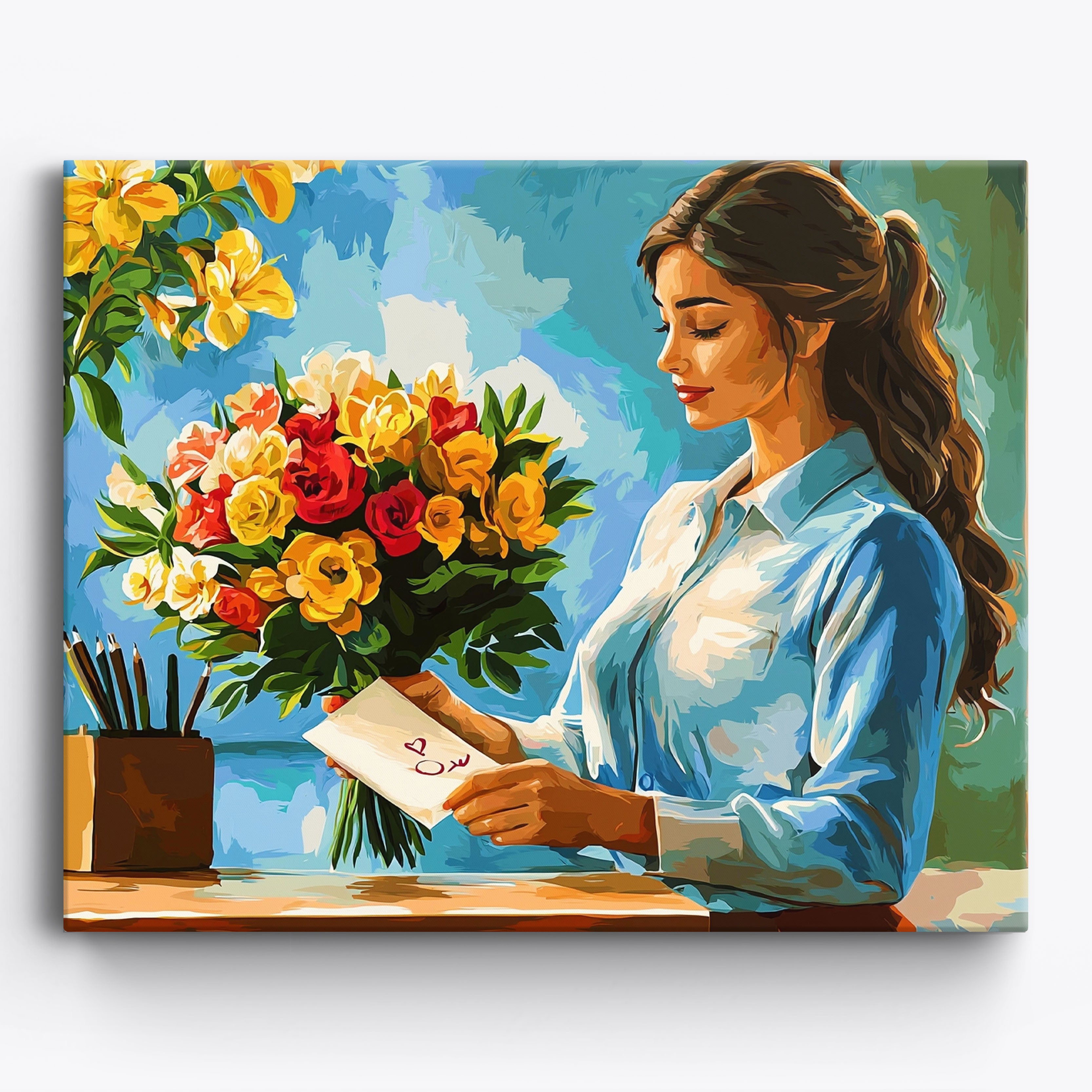 Secret Admirer No Frame / Regular (15.75"x19.7"/40x50cm)