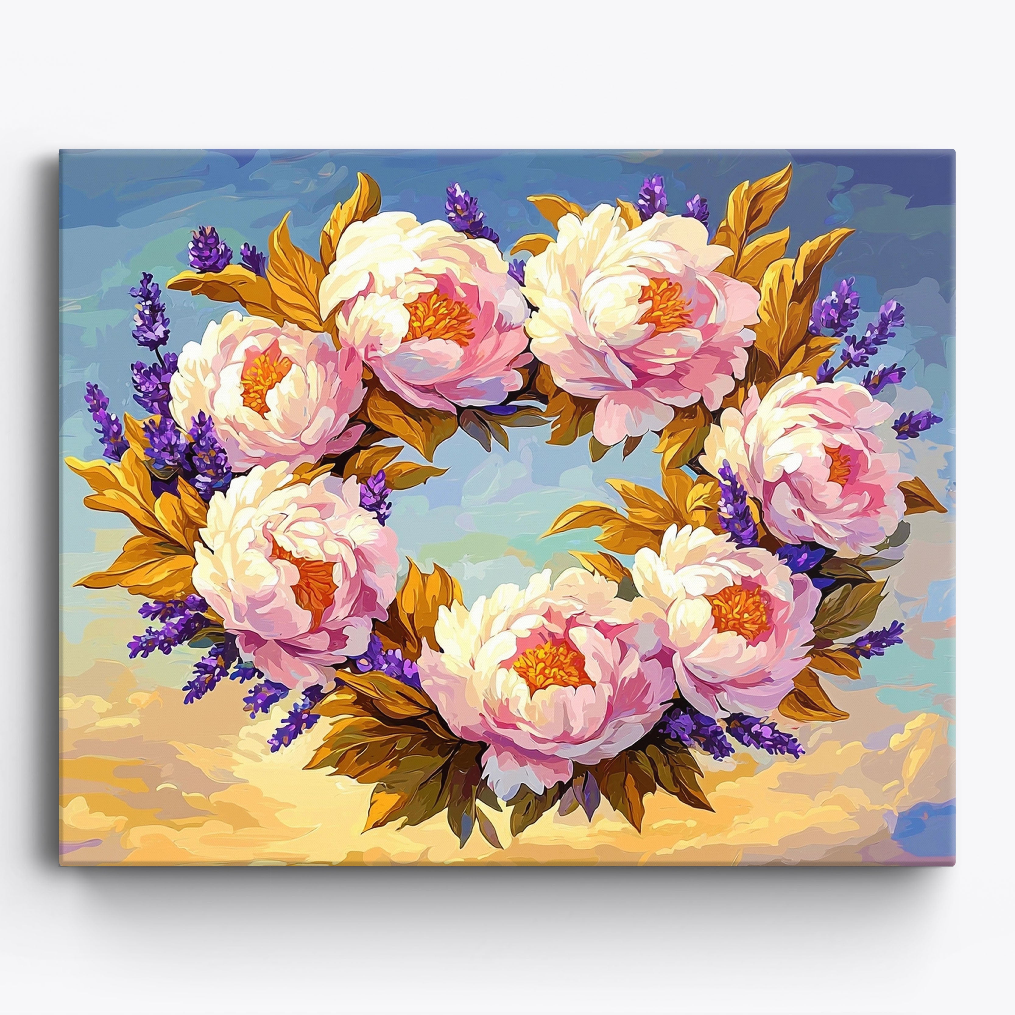 Blooming Heart No Frame / Regular (15.75"x19.7"/40x50cm)