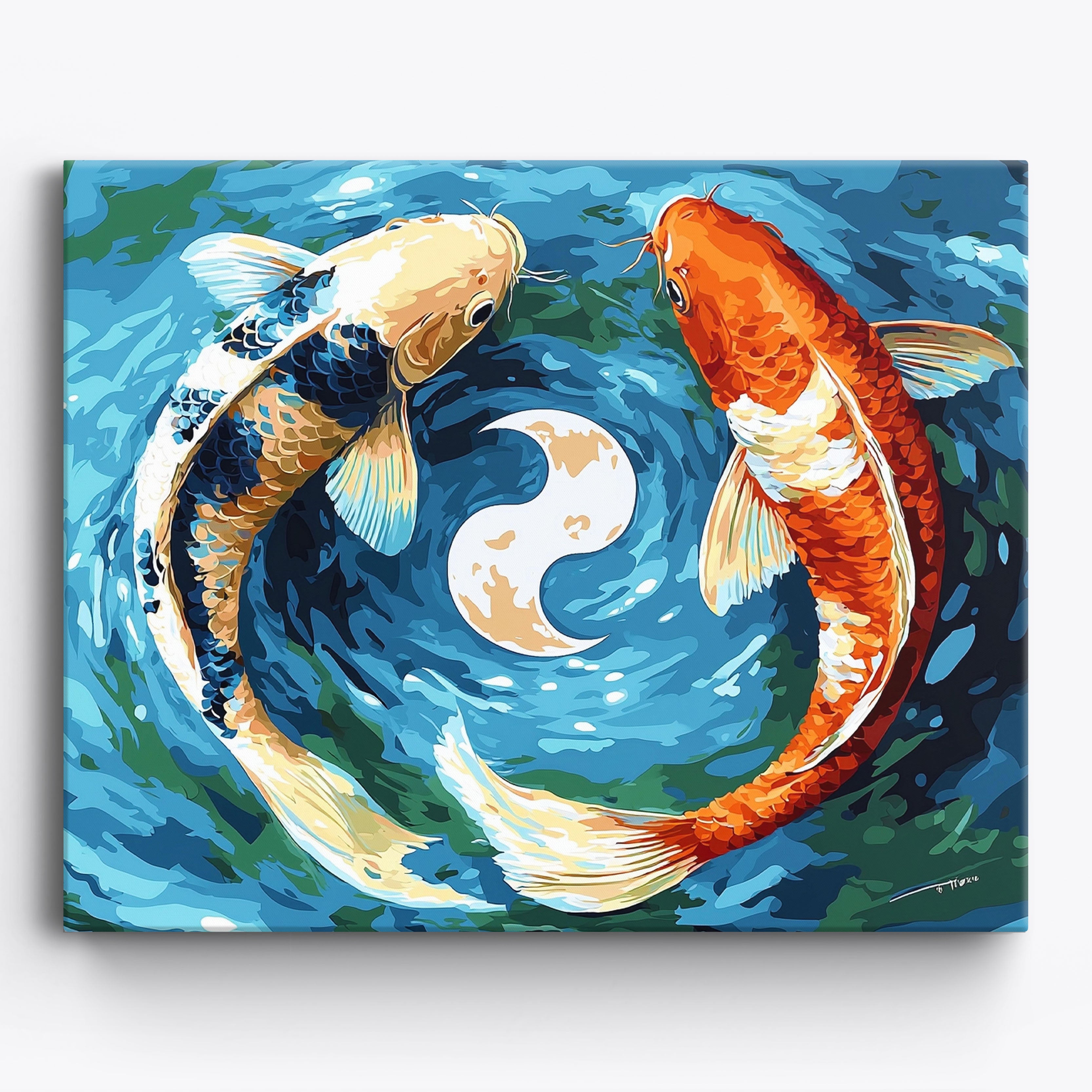 Koi Balance No Frame / Regular (15.75"x19.7"/40x50cm)
