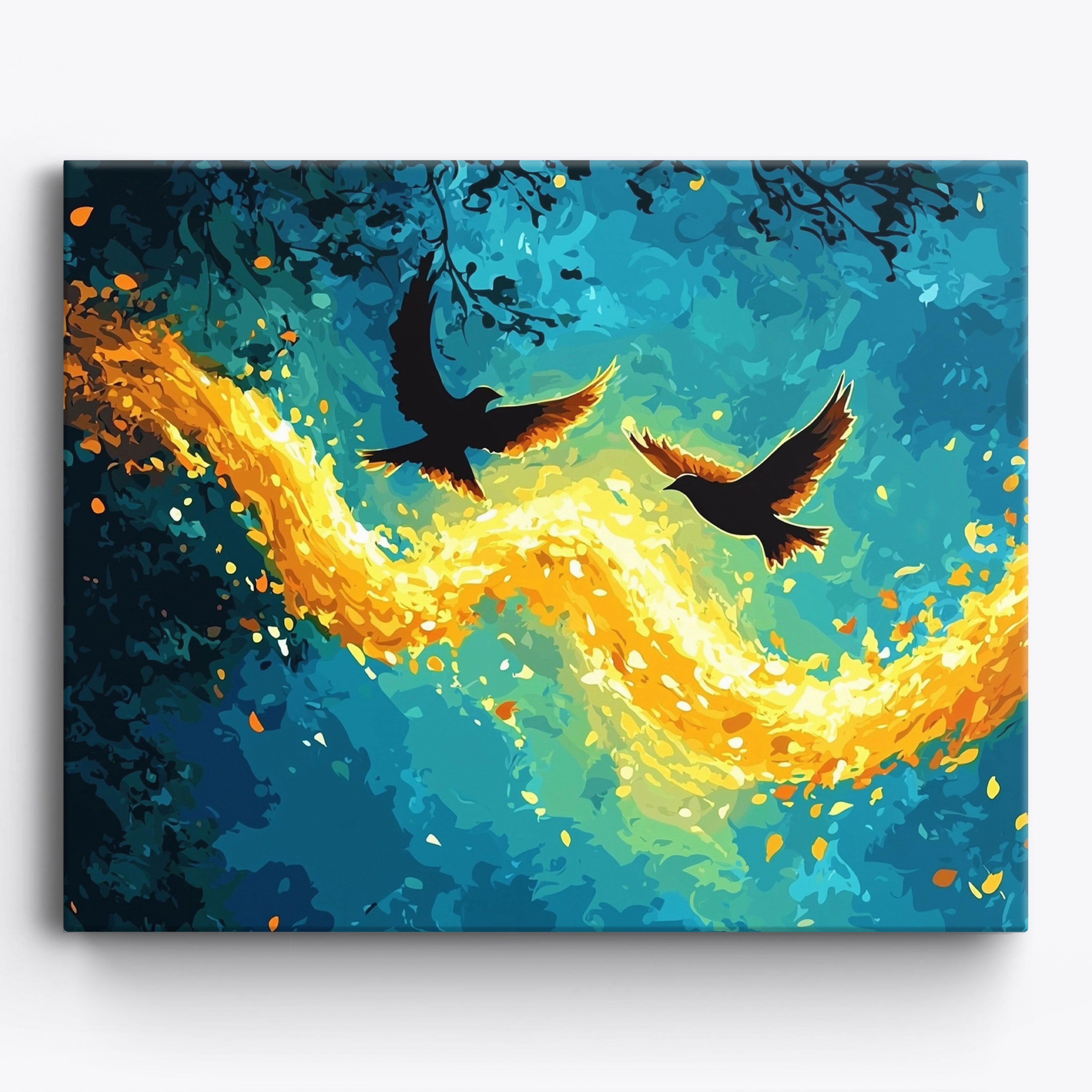 Brushed Wings No Frame / Regular (15.75"x19.7"/40x50cm)
