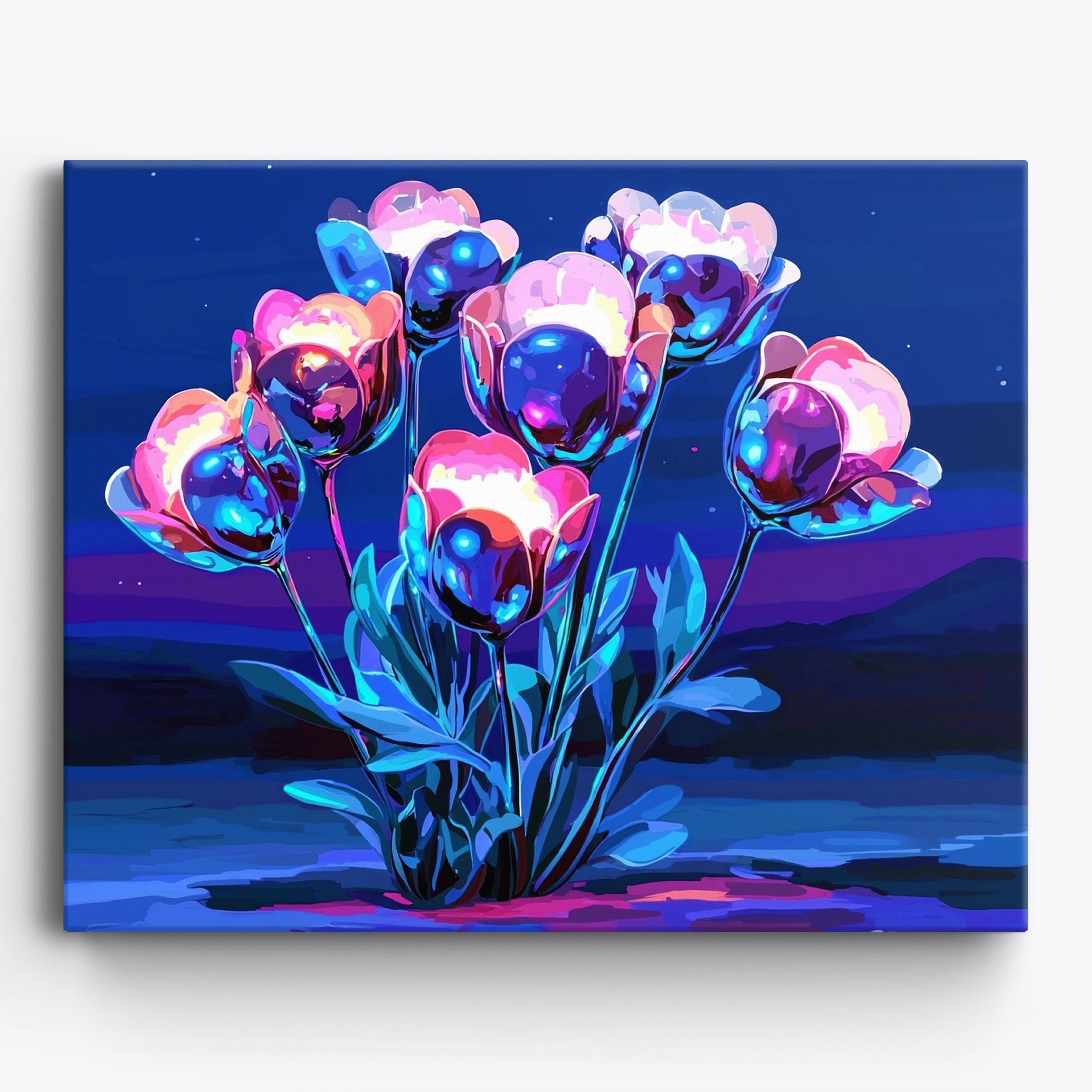 Chrome Bloom No Frame / Regular (15.75"x19.7"/40x50cm)