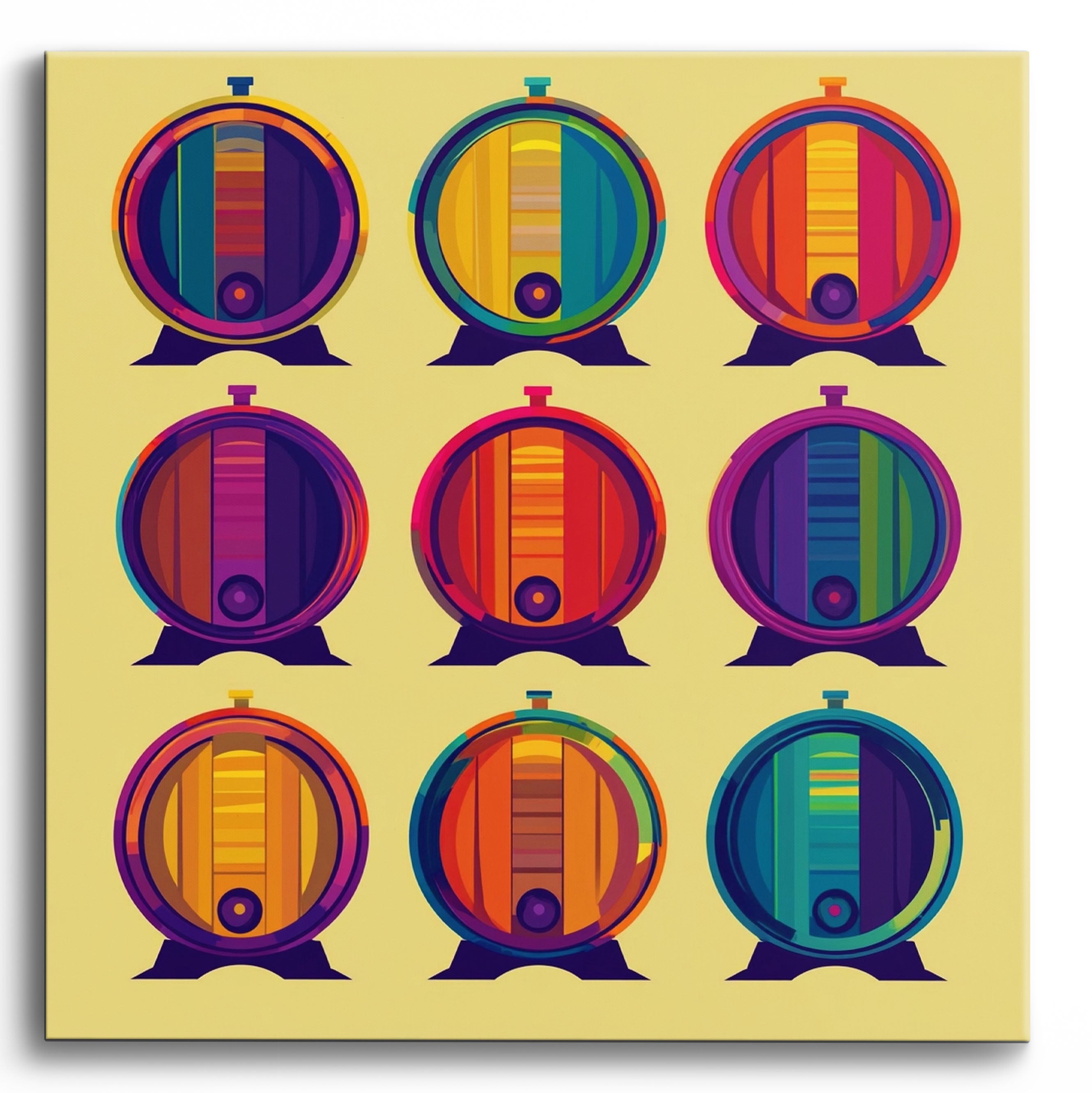 Vivid Vino No Frame / 40x40cm