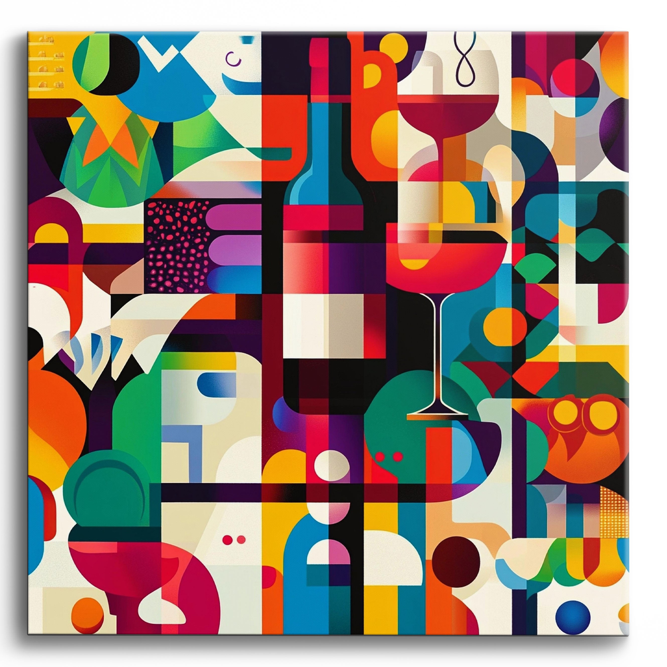 Vibrant Flavor Chart No Frame / 40x40cm