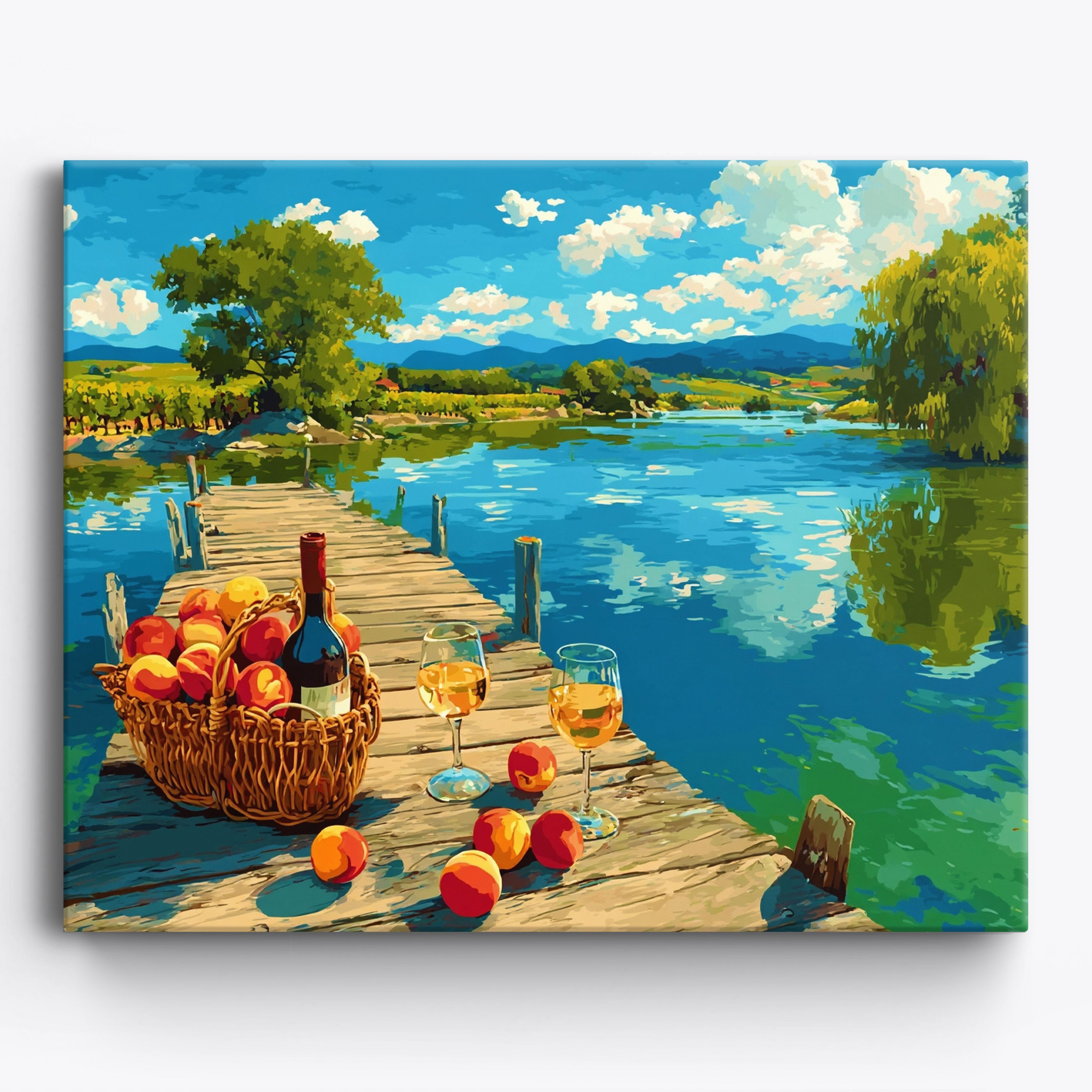 Vineyard Morning No Frame / 50x40cm