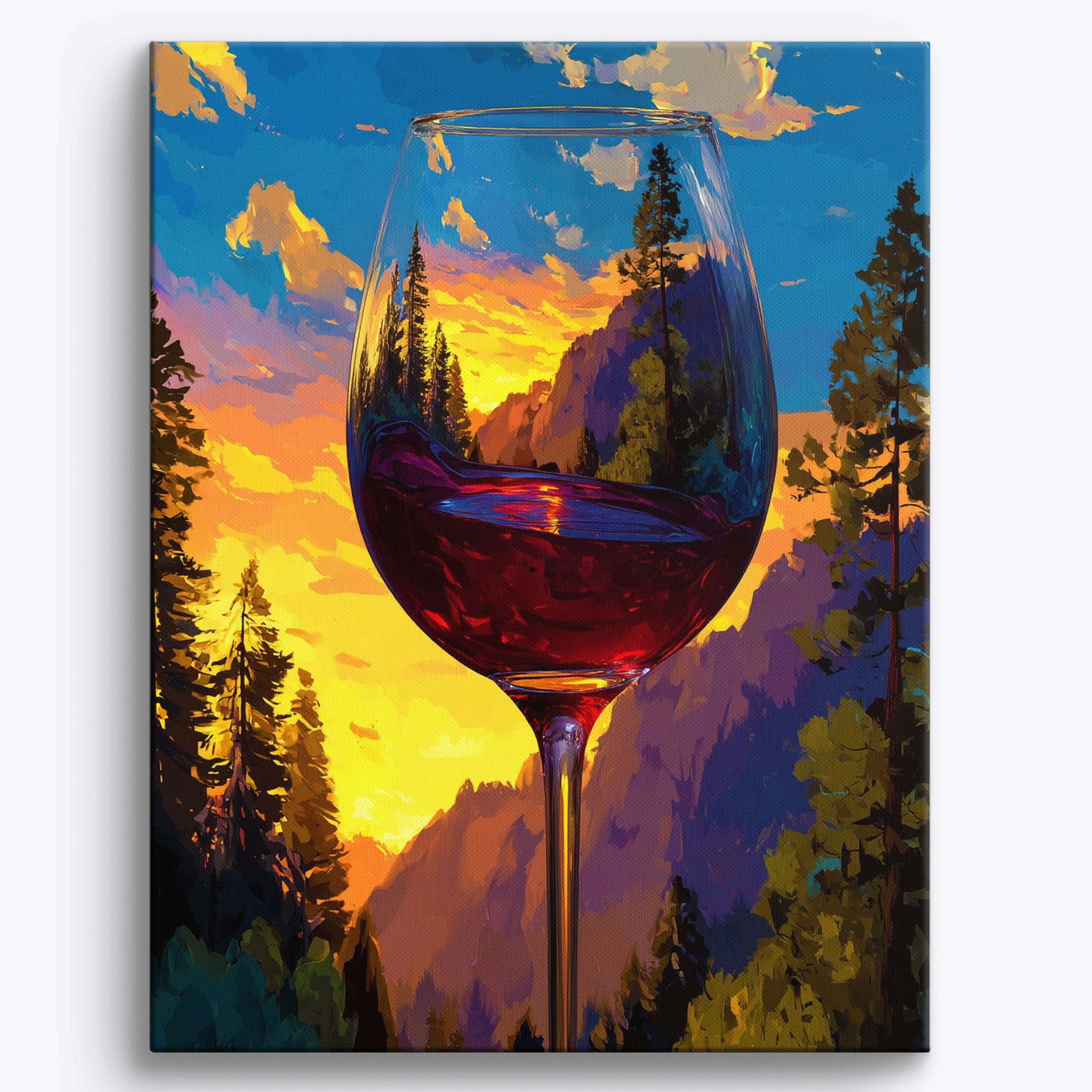 Sunset Sip No Frame / 40x50cm