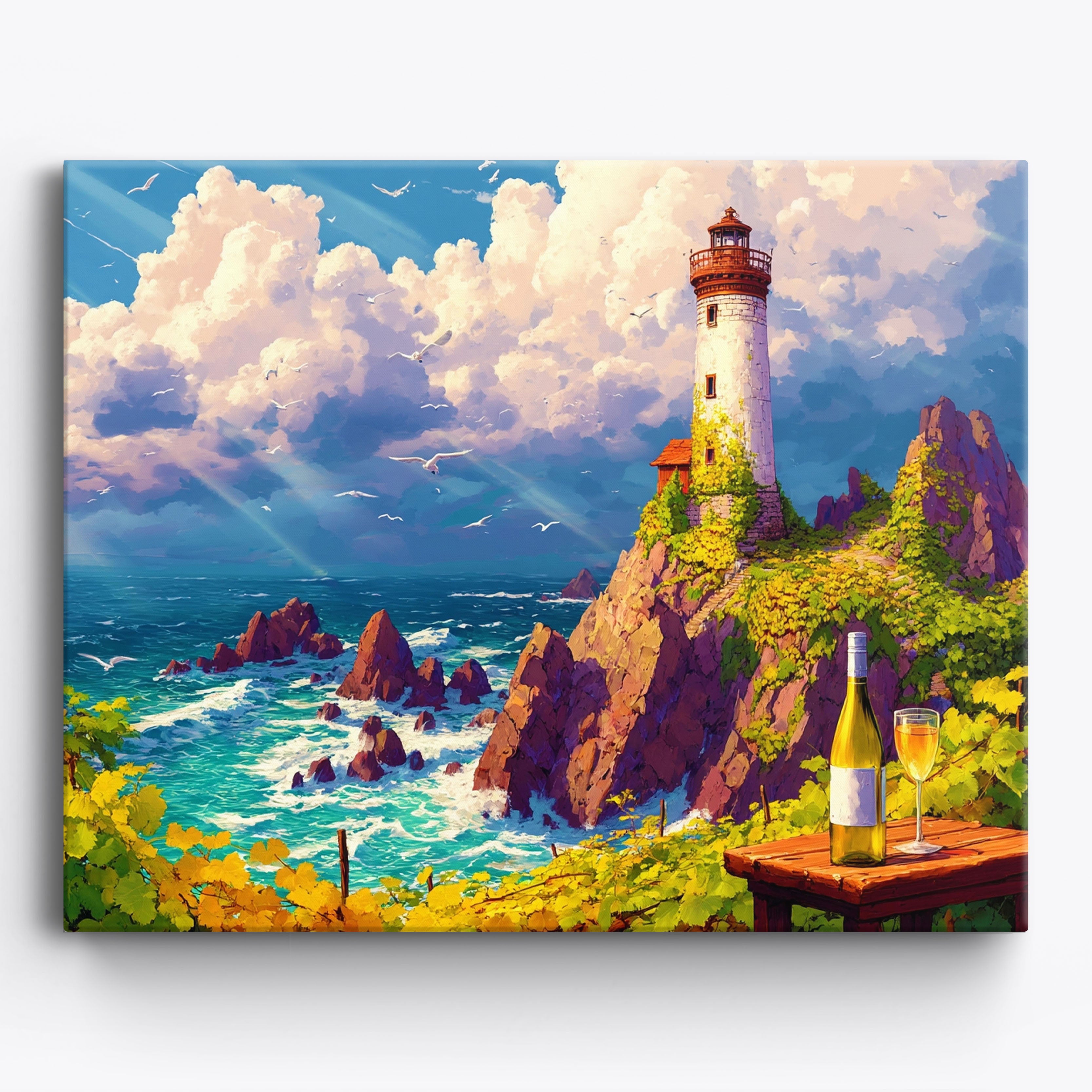 Seaside Tranquility No Frame / 50x40cm