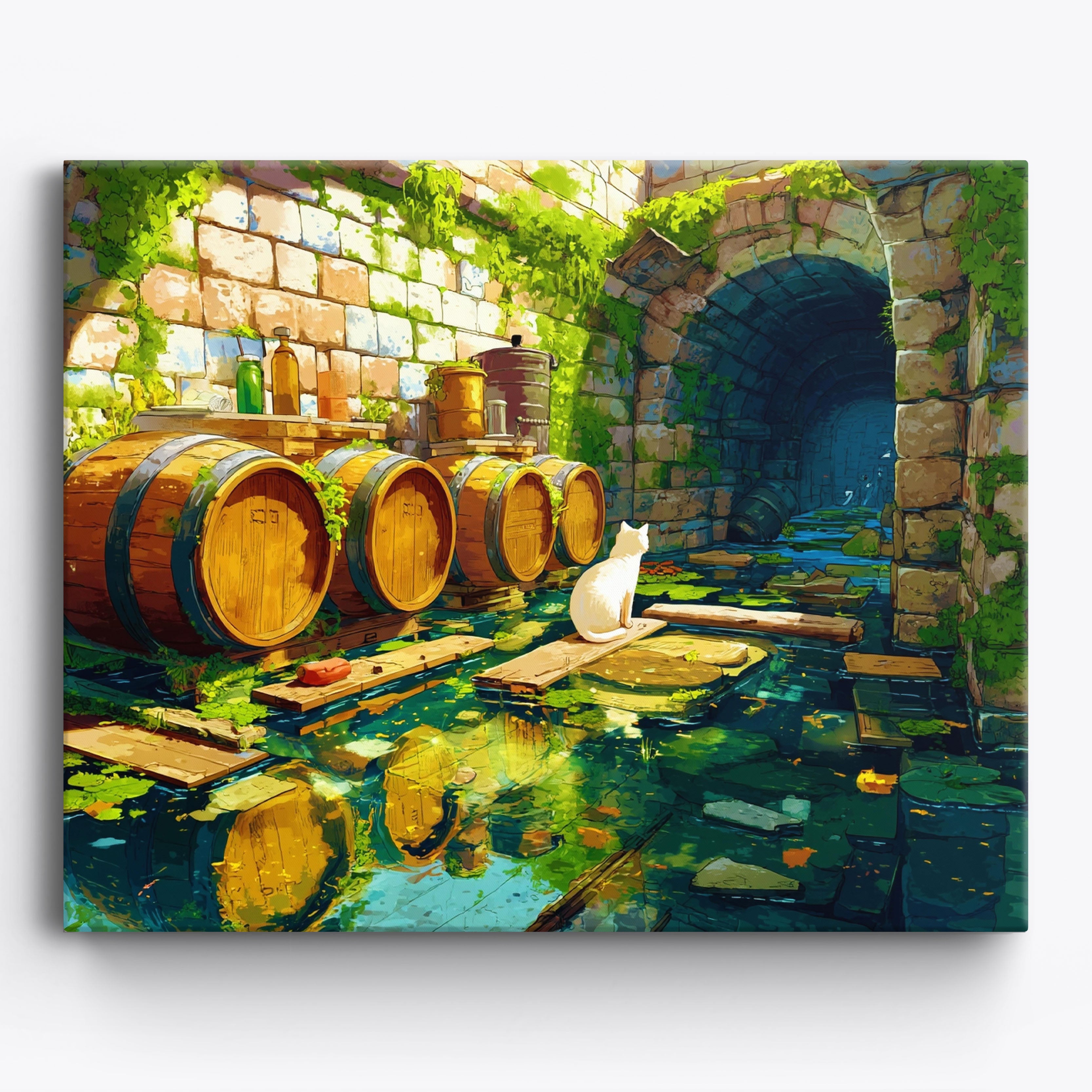 Submerged Serenity No Frame / 50x40cm