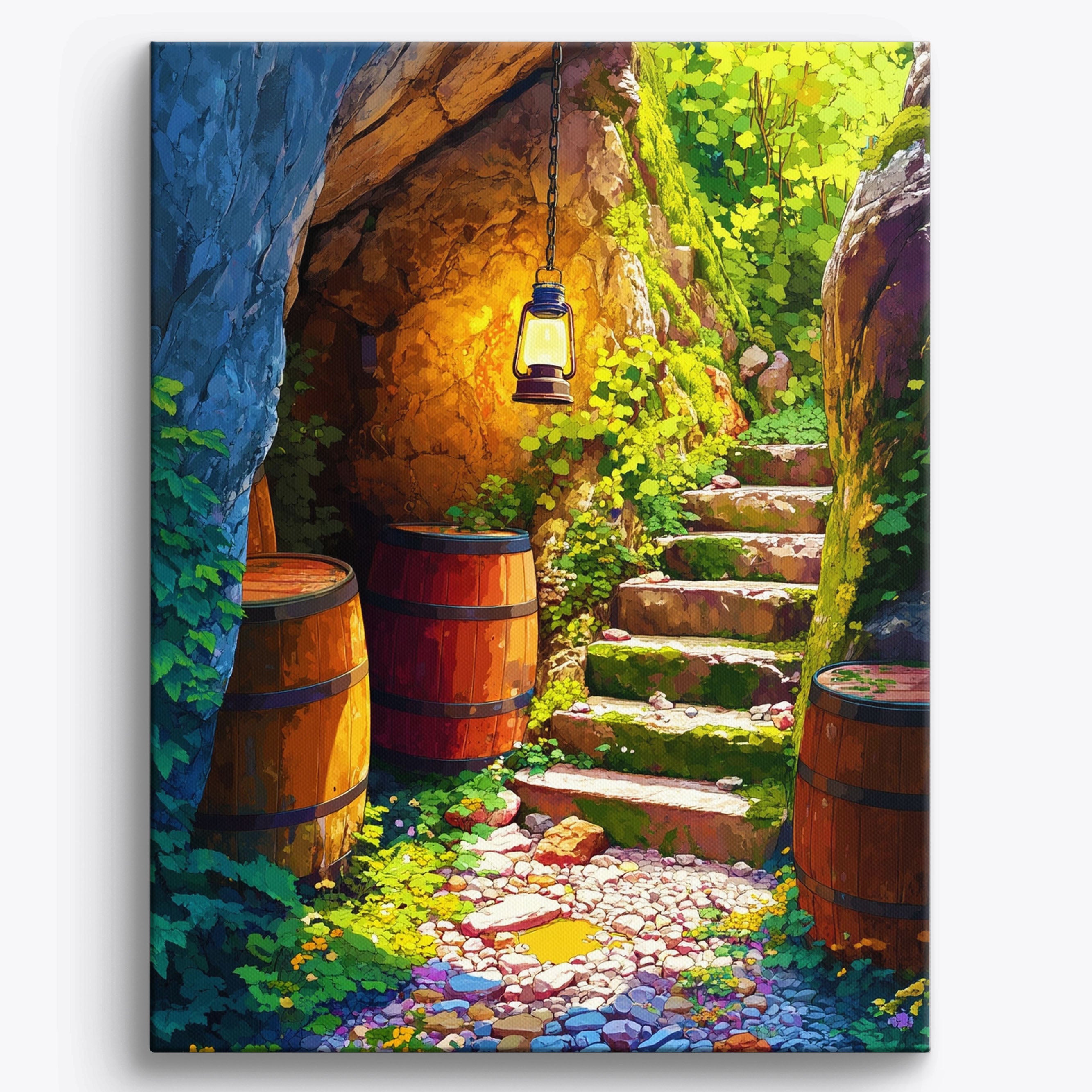 Hidden Depths No Frame / 40x50cm