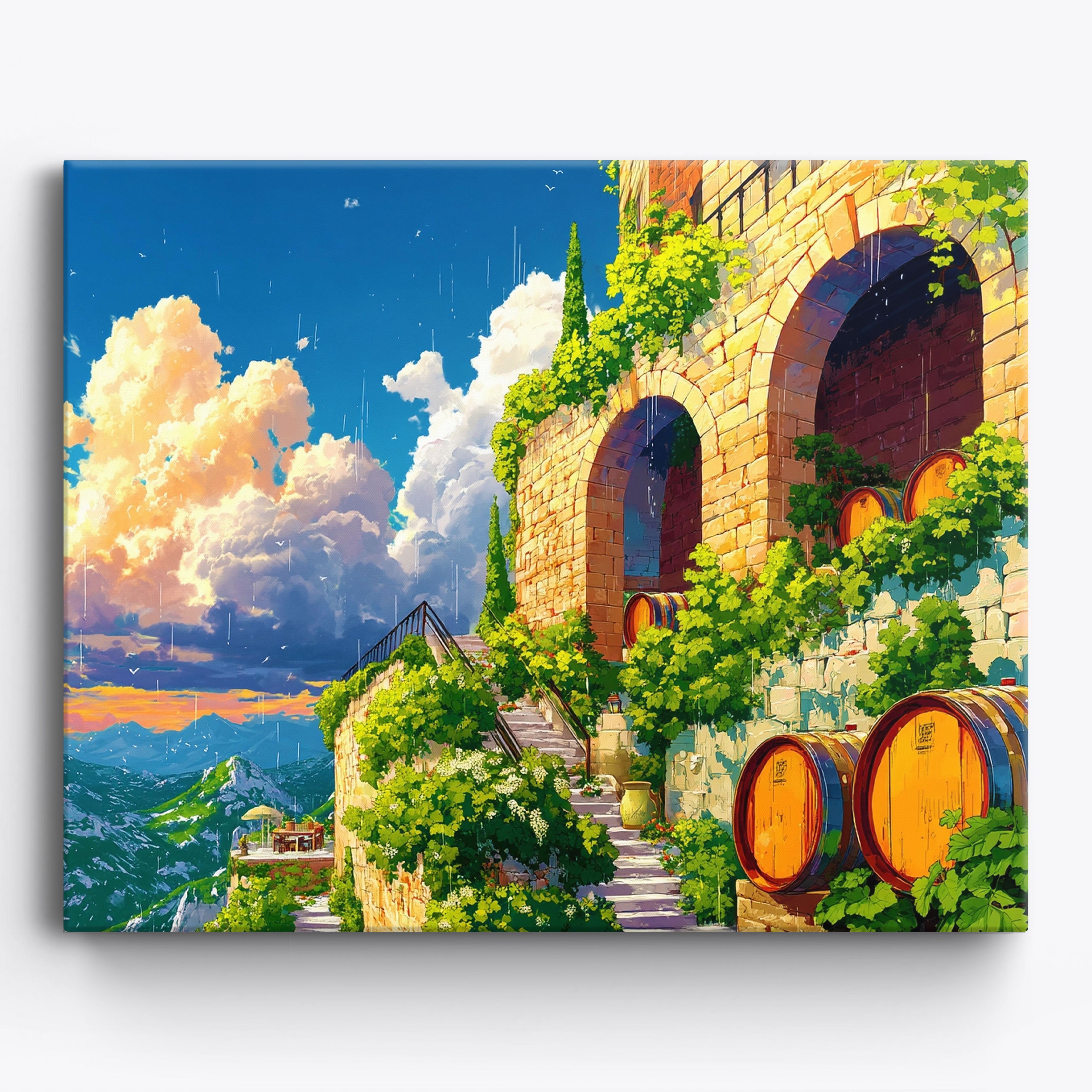 Clifftop Twilight No Frame / 50x40cm