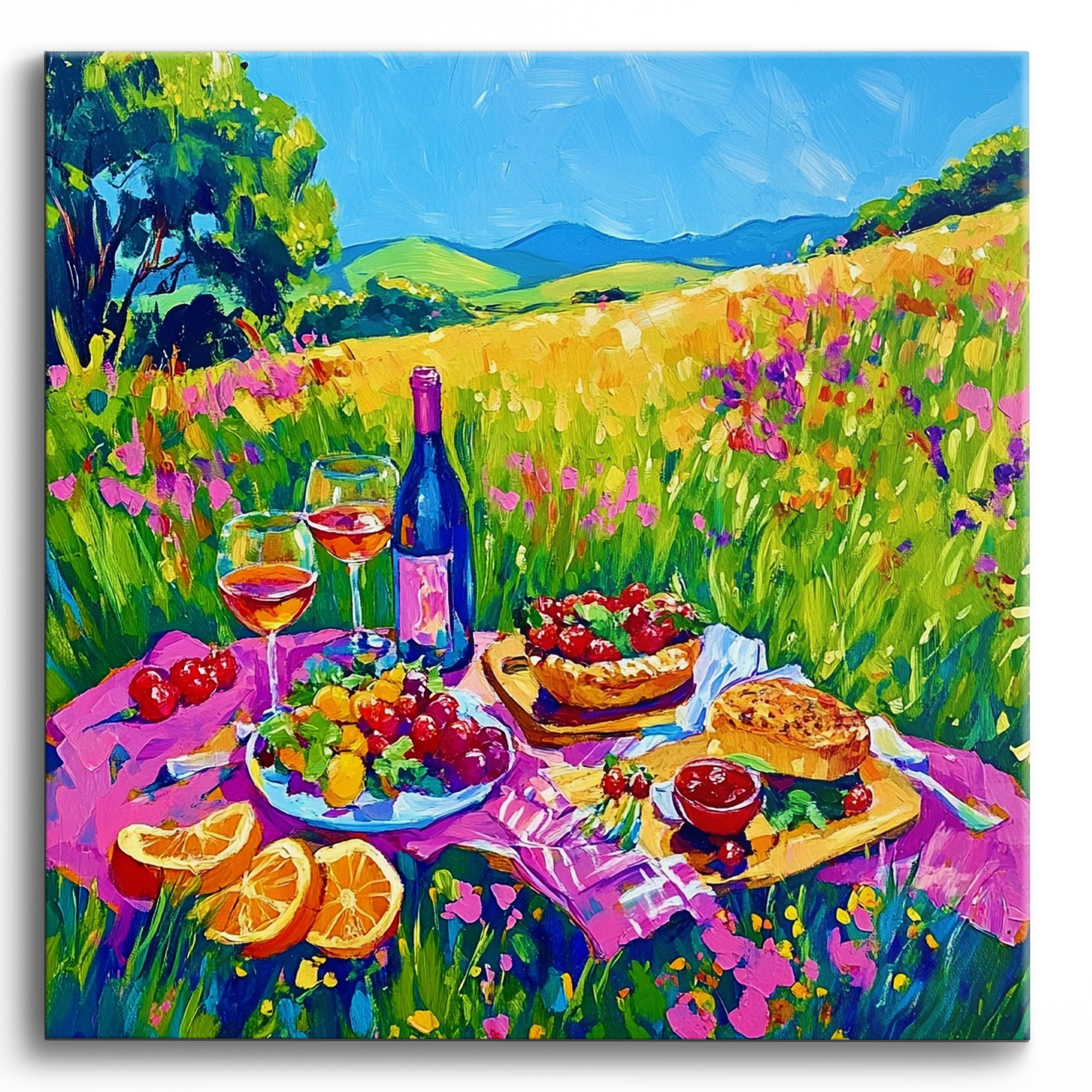 Colorful Harmony No Frame / 40x40cm