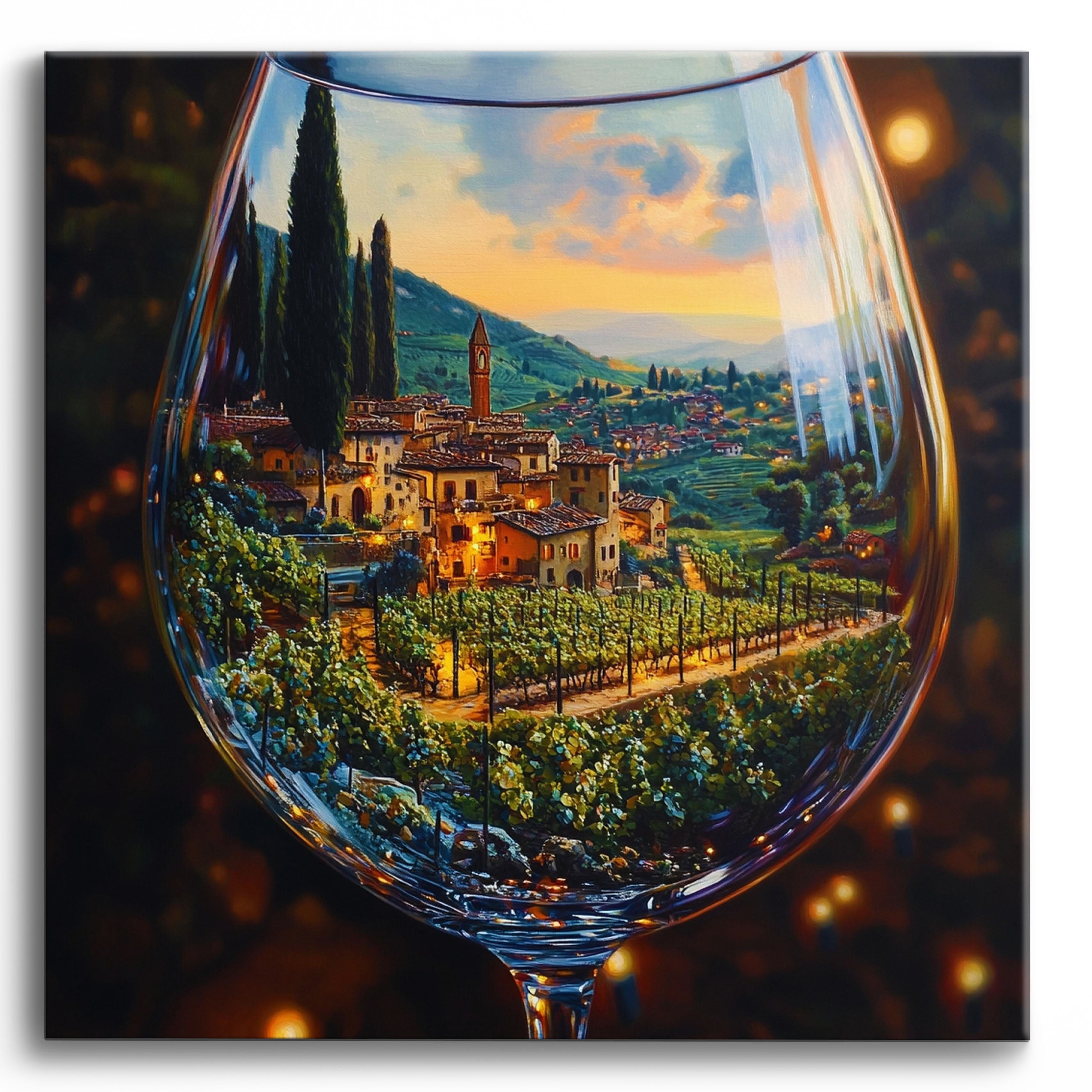 Tuscan Vision No Frame / 40x40cm
