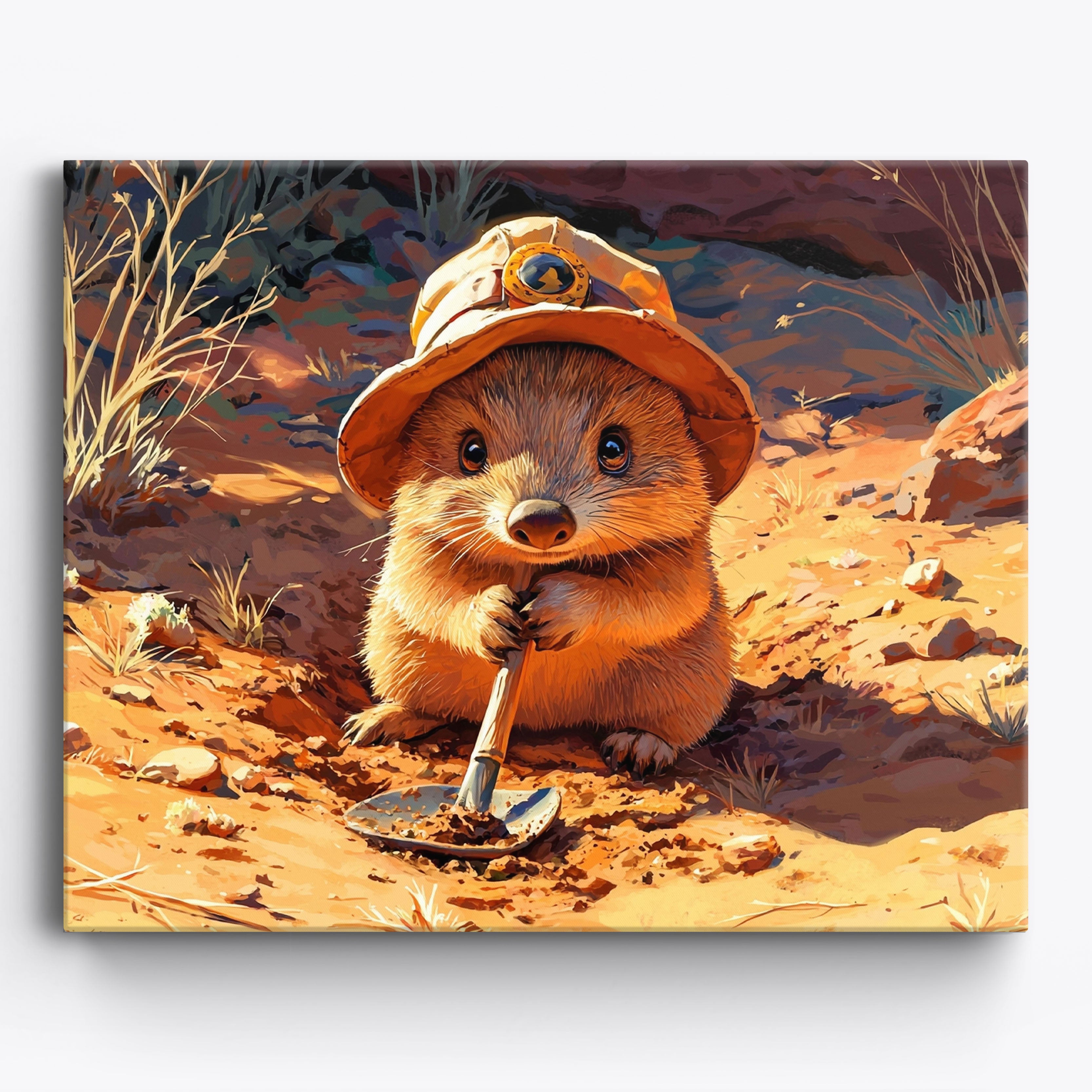 Numbat Adventurer No Frame / 50x40cm