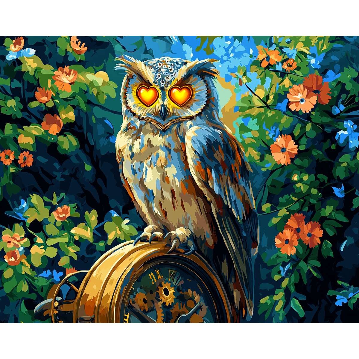 Brass Owl