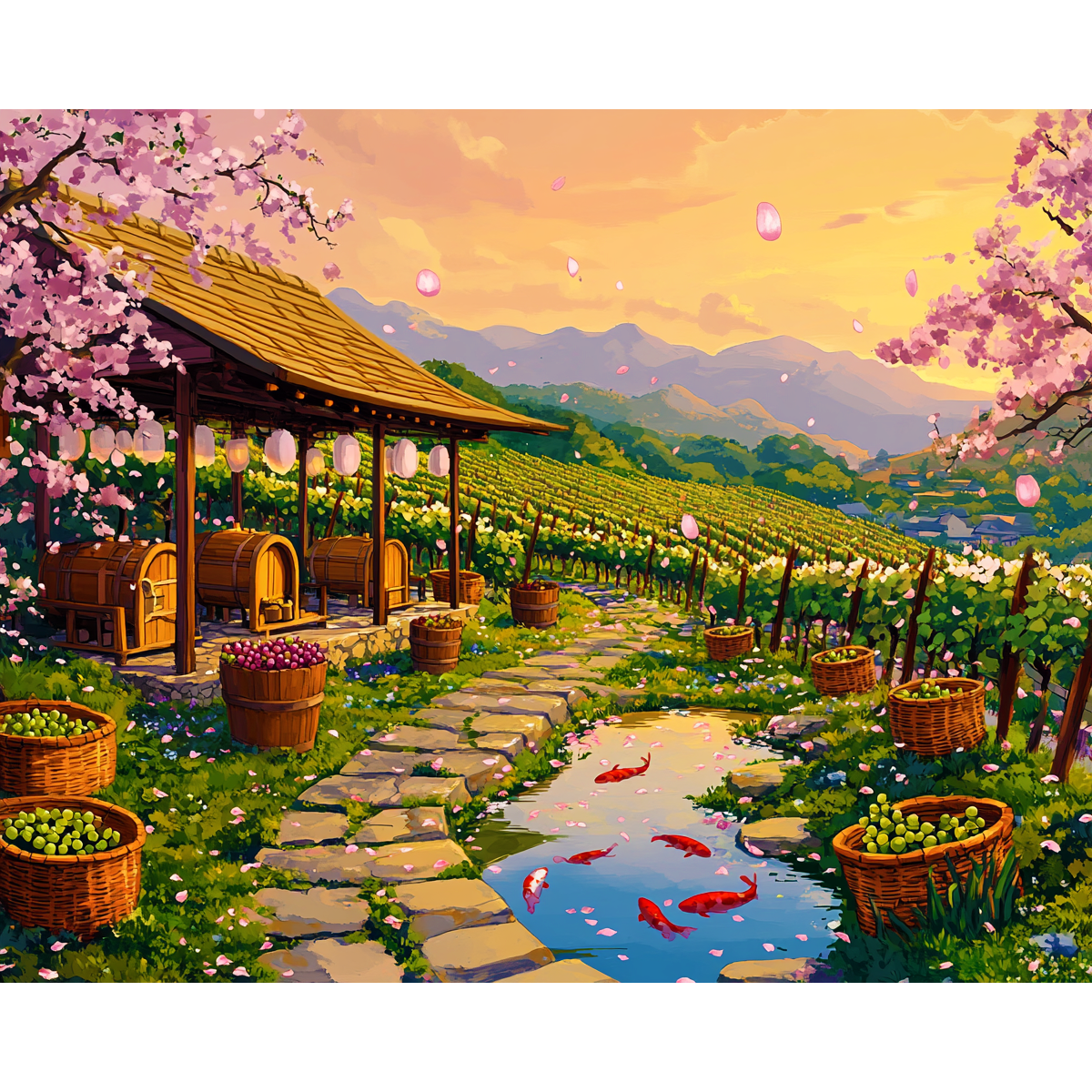 Cherry Sunset