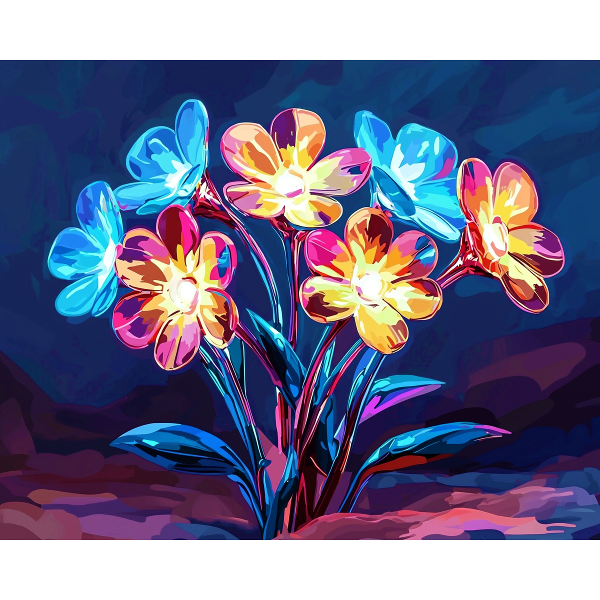 Chrome Blossoms