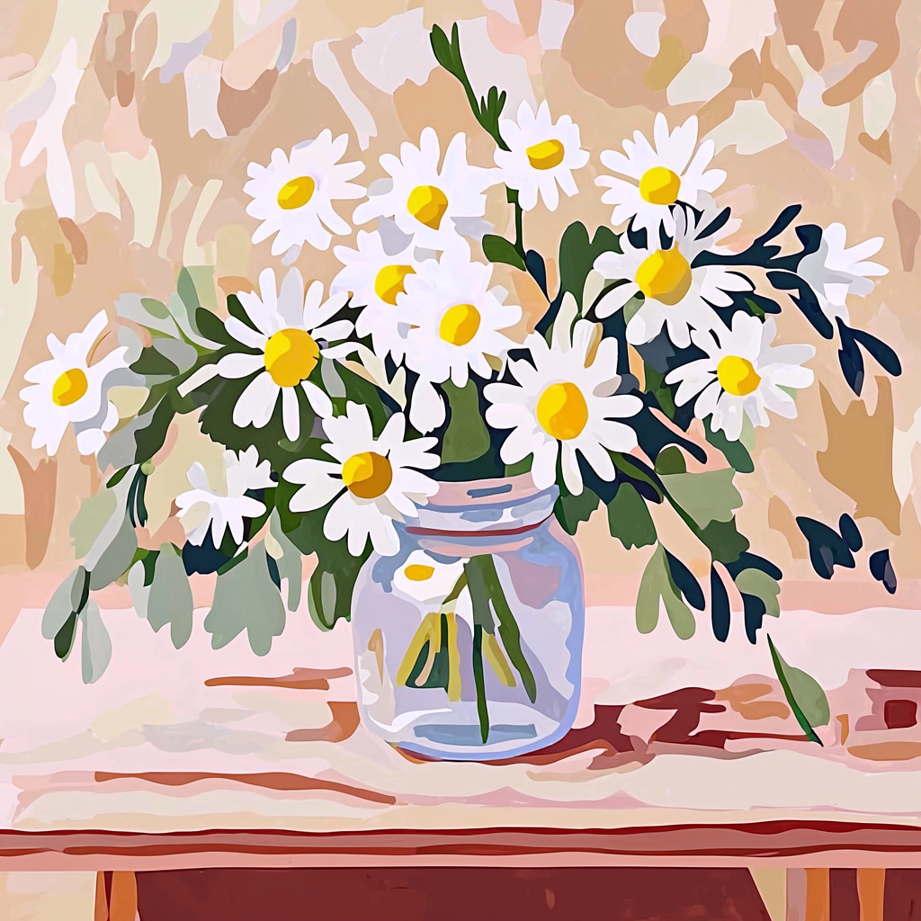 Daisy Jar Serenity