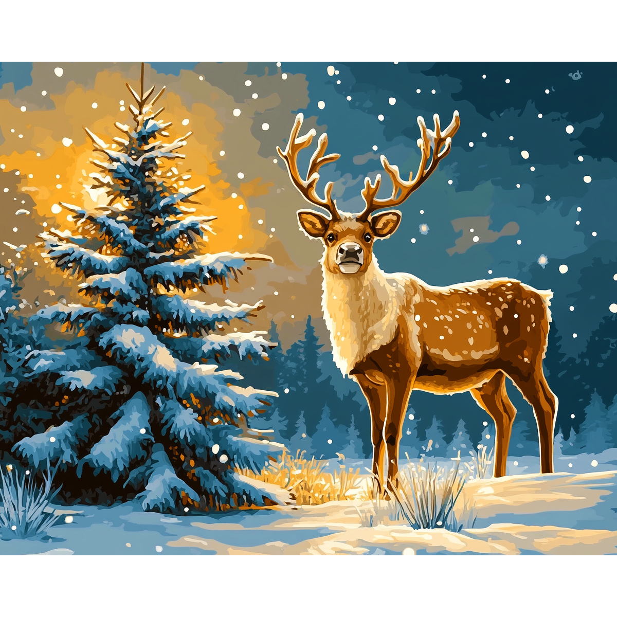 Frosty Stag