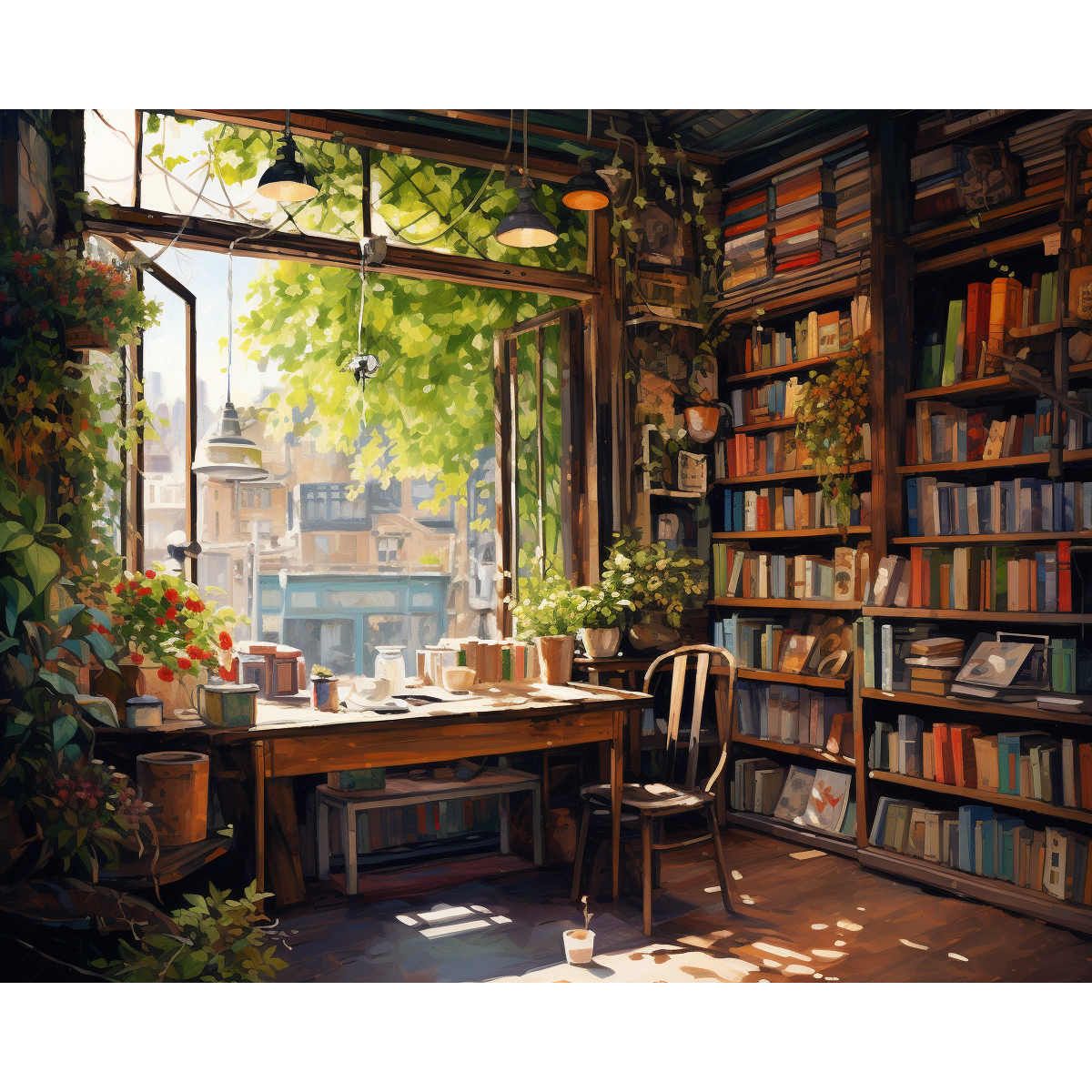 Angolo della libreria
