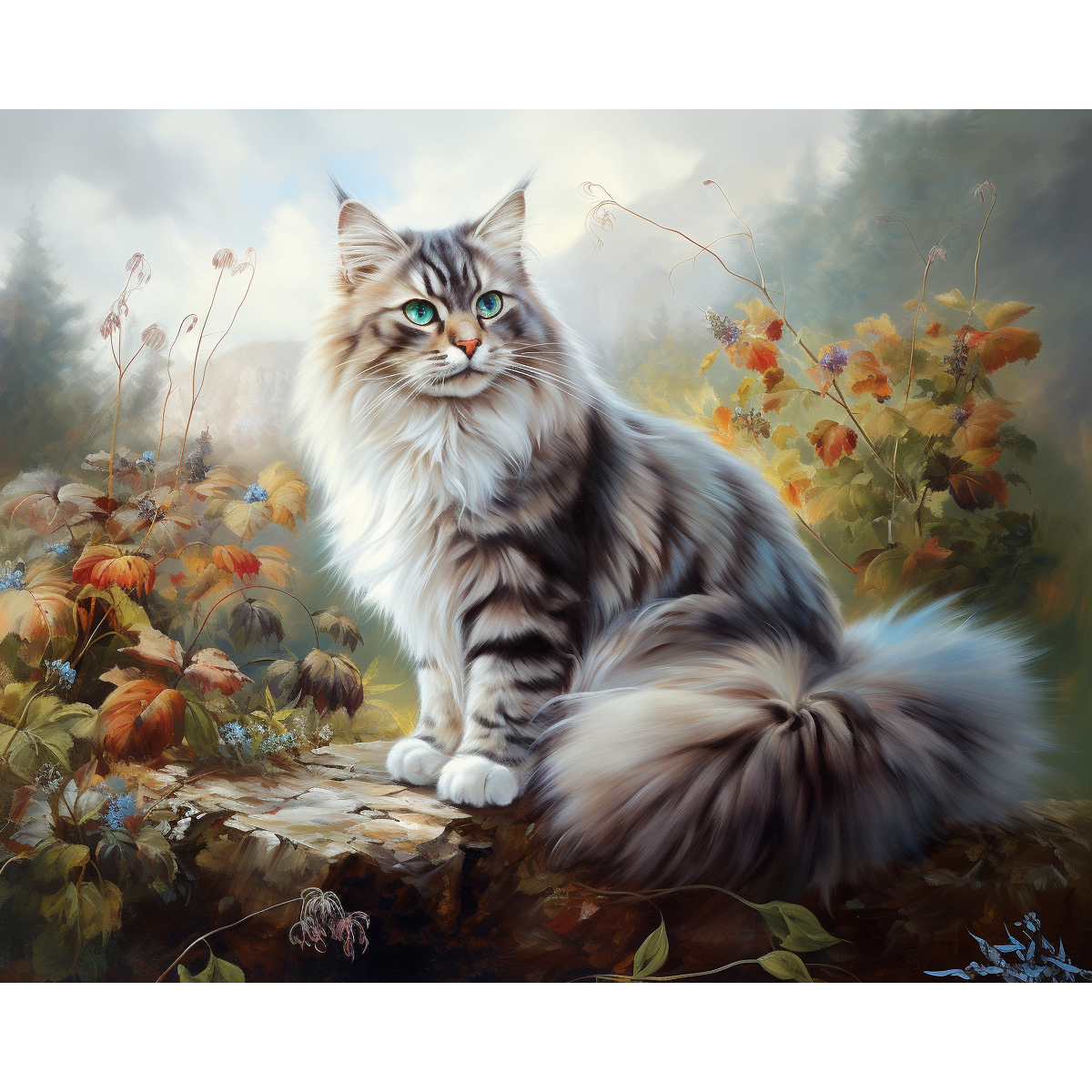Gatto britannico a pelo semilungo