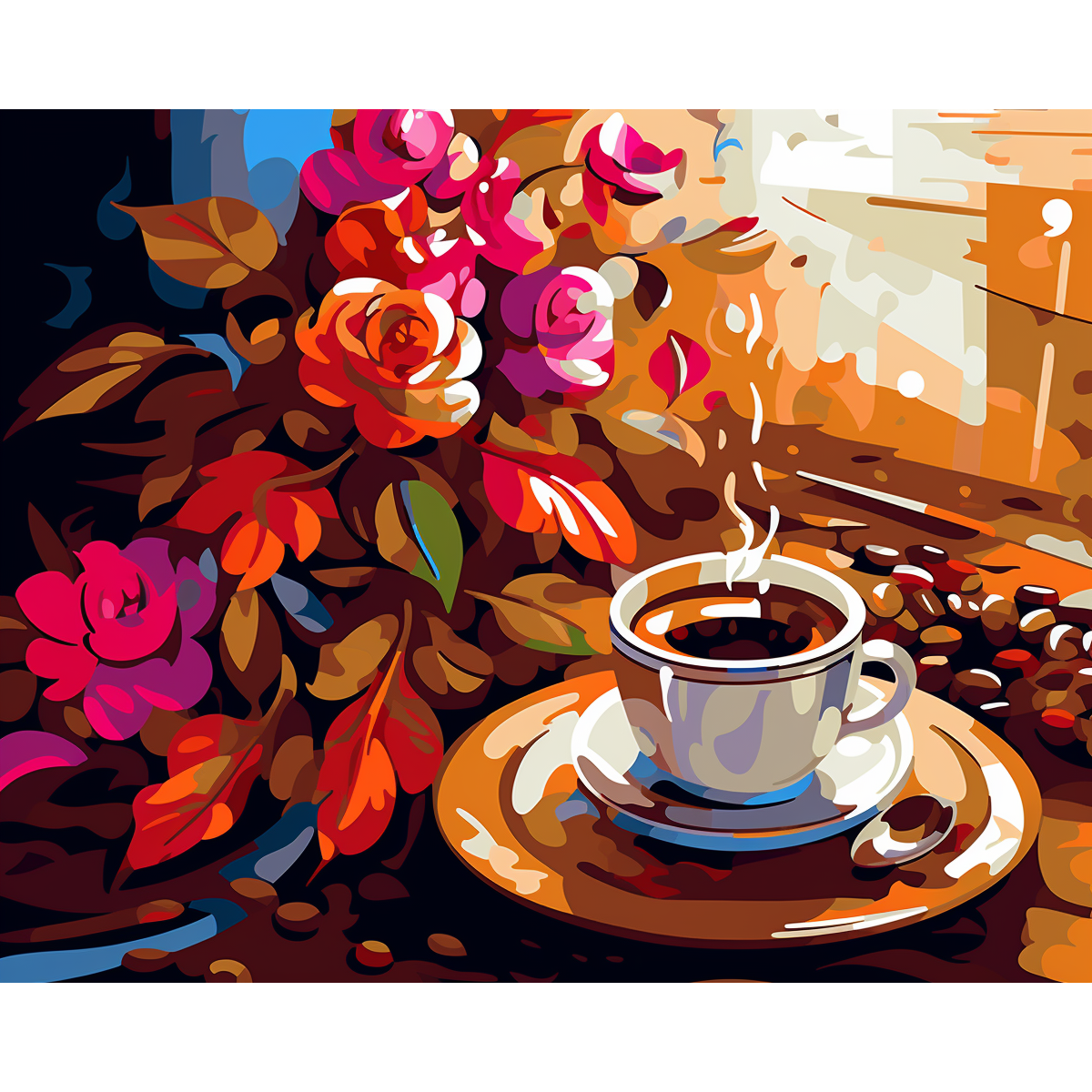 Caffè floreale n. 2