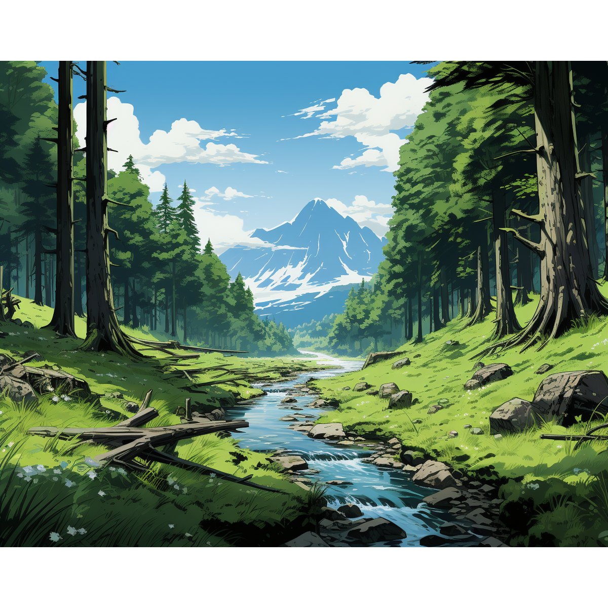 Flusso di Forest River